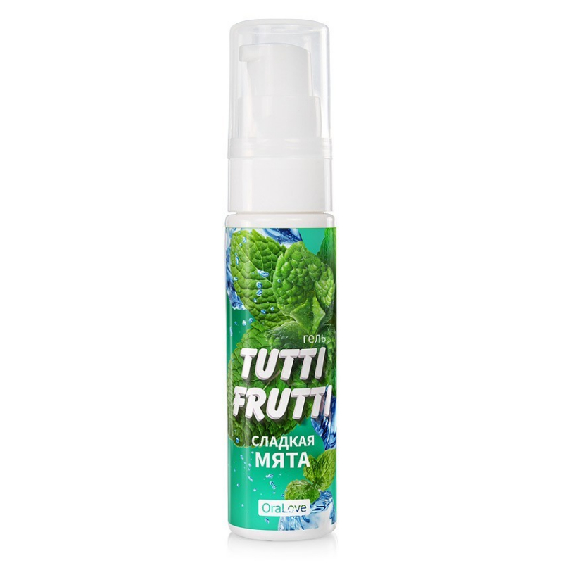 Гель "Tutti-Frutti" с ароматом и вкусом сладкой мяты, 30ml 