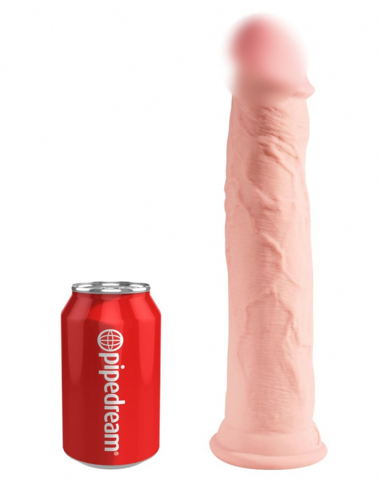 Фаллоимитатор на присоске "King Cock 11 3D" супер реалистичный 